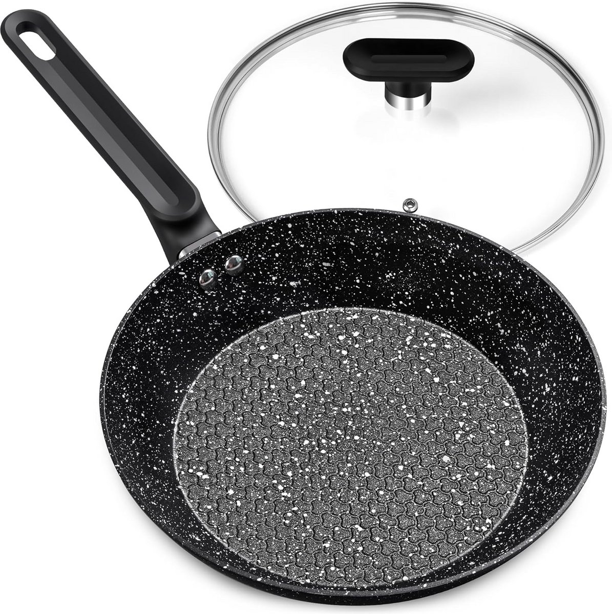 Koekenpan 30cm Galaxy Zwart met Antiaanbaklaag