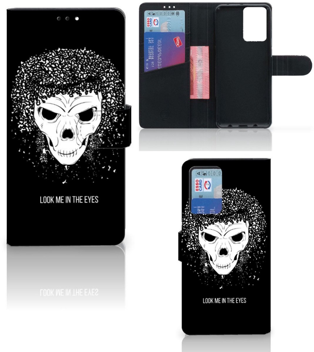 Telefoonhoesje met Naam Xiaomi Redmi Note 10 Pro Skull Hair