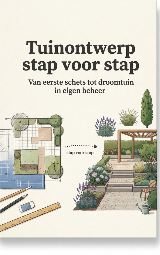 Tuinontwerp stap voor stap - cover