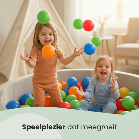 Vanaf de Geboorte: 50 Kinder Ballenbak Ballen - BPA-vrije Baby Speelballen - Binnen en Buiten — afbeelding 5
