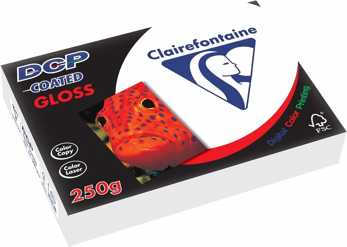 Premium printerpapier voor kleurintensieve afdrukken, DIN A4, 250 g, 250 vellen, glanzend wit
