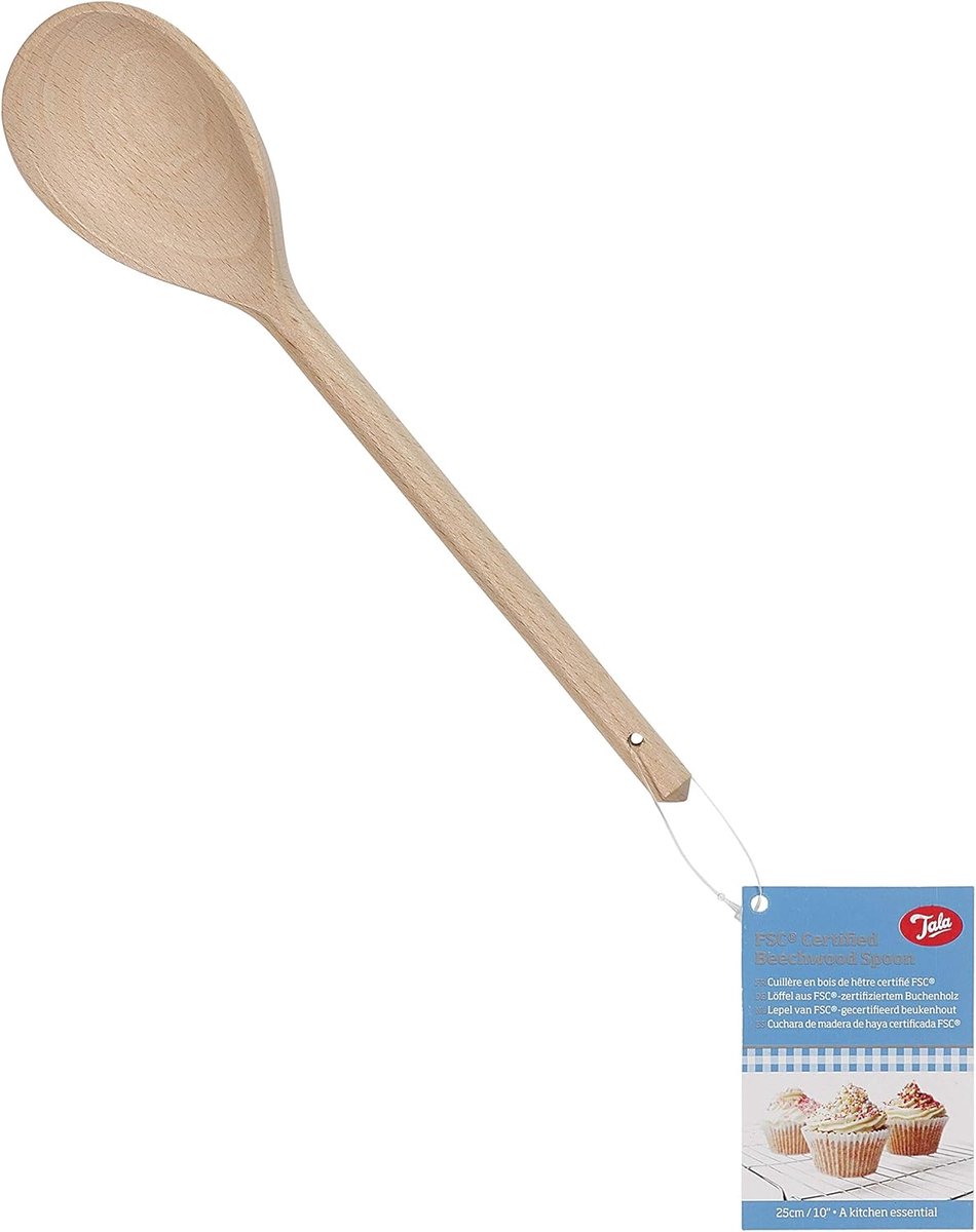 Houten lepel 30,5 cm