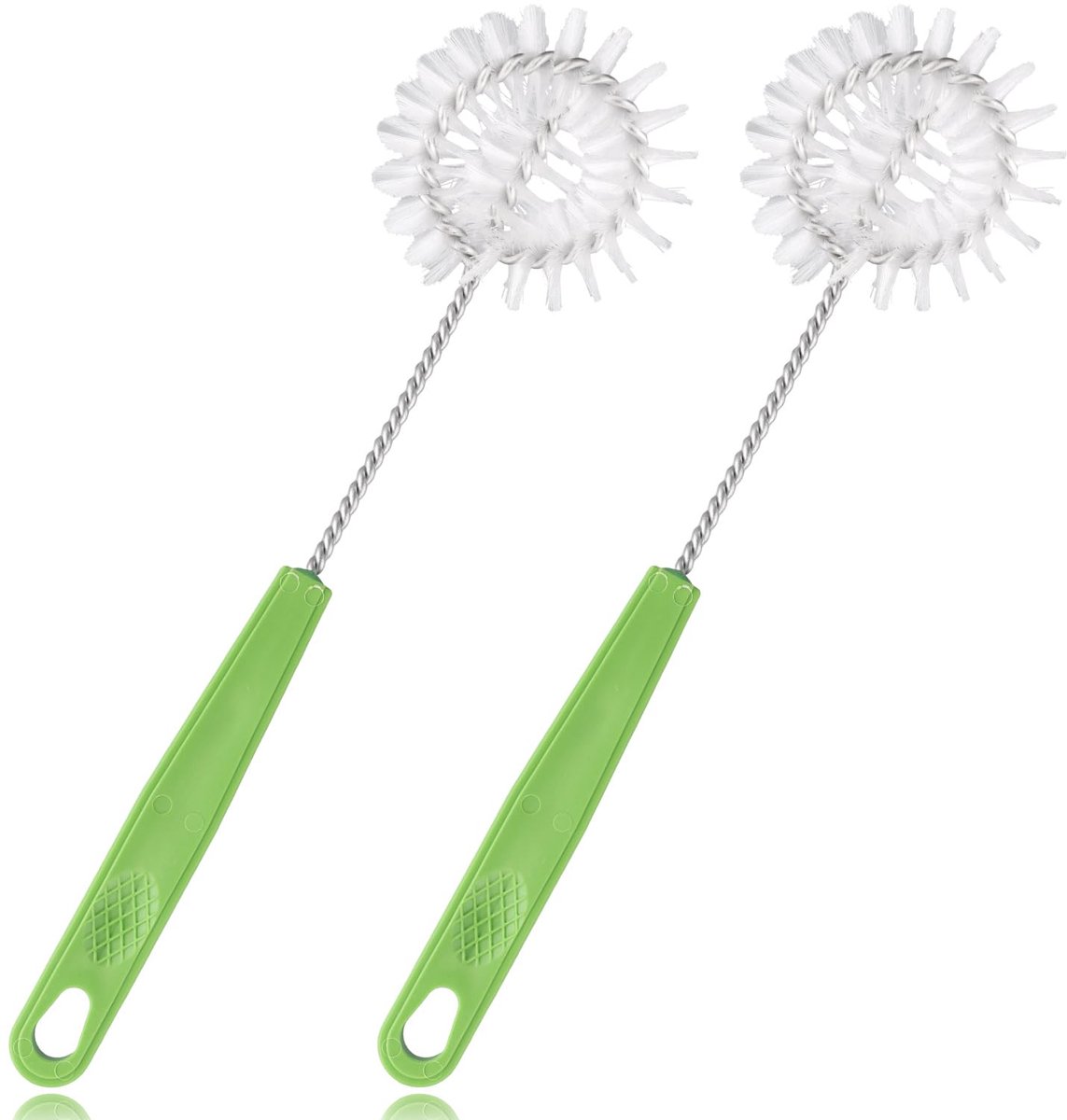 Set van 2 Reinigingsborstels - Multifunctionele Borstel met Nylon Haren - 25 cm Lengte