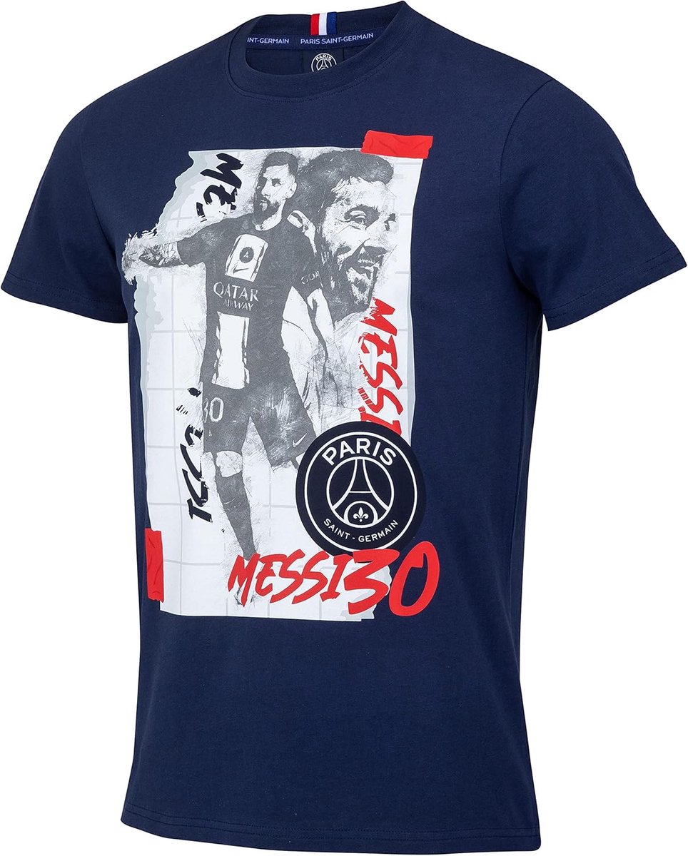 Katoenen T-shirt voor Heren - Officiële Collectie van Topvoetbalclub
