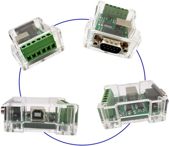 HALJIA USB naar RS485 USB-485 Converter Adapter Ondersteuning Win7/8 XP Vista Linux