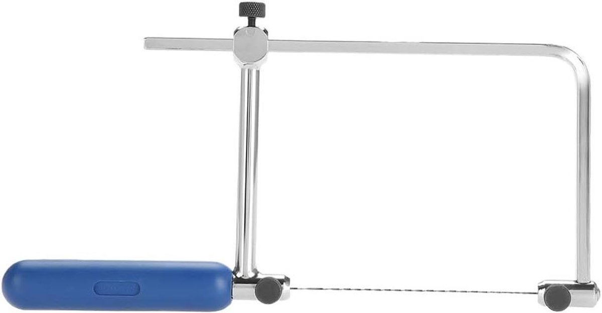 Allecto - Copingzaag - Verstelbare Figuurzaag - Koolstofstaal Handzagen - Juweliers Zagen - Zaagframe met Bladen voor Houtbewerking Sieraden Kunststof Metaal Hout Snijden Ambachten Maken.