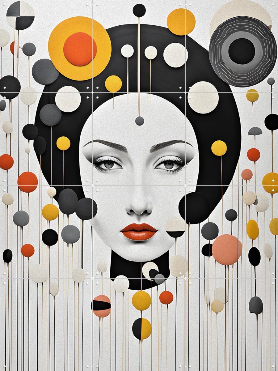 IXXI Fae, Artclaud - 60 x 80 cm - Gratis ophangtool - Grote wanddecoratie en posters - Grafisch Ontwerp, Portretten