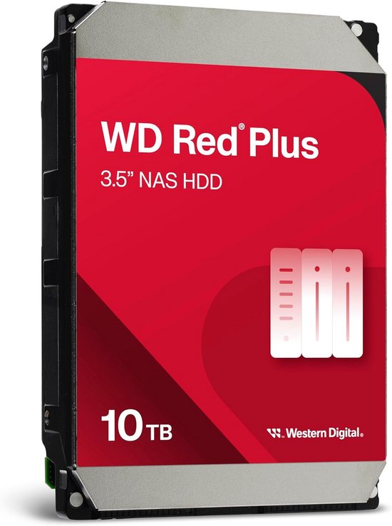 10TB Interne NAS Harde Schijf 3,5 inch 7200 RPM Snel voor RAID Systemen van Merkloos — afbeelding 2