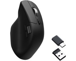 Keychron M6 muis Universeel Rechtshandig RF Wireless + Bluetooth + USB Type-C Optisch 26000 DPI