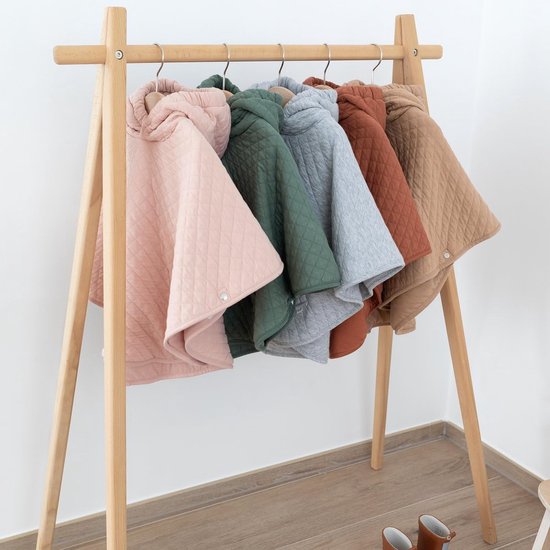 Reisponcho Baby - Baby Kleding - Veilig Reizen - Verstelbare Pasvorm - 9-36 Maanden - Groen — afbeelding 2