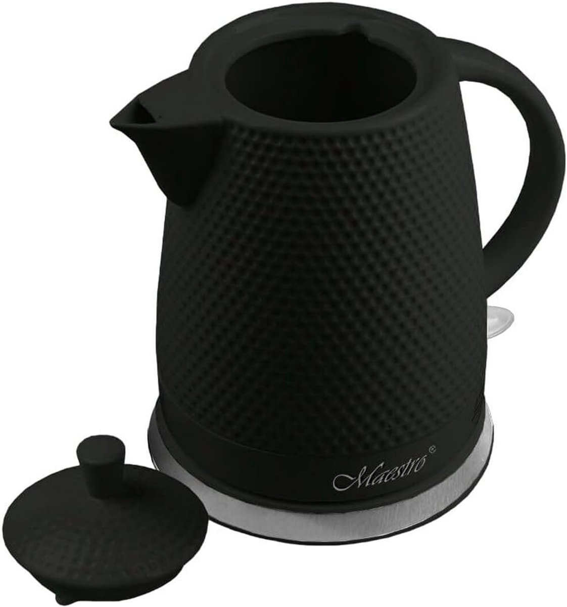 Keramische Waterkoker Thee Water Koken Snel Water Opwarmen Oververhitting Beveiliging 15 Liter Capaciteit Wit Zwart