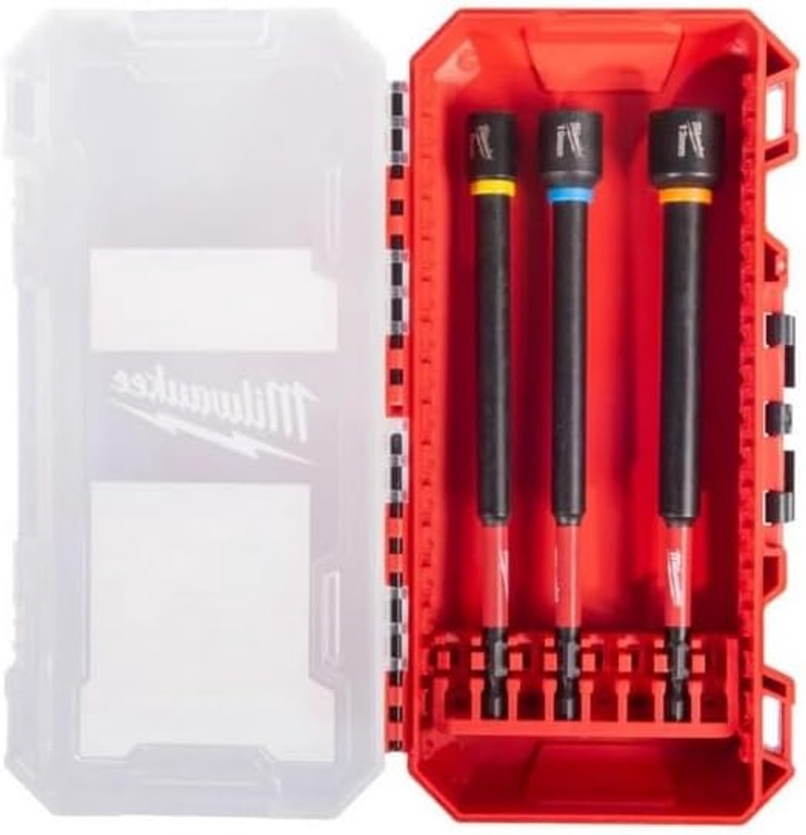 Moer Driver Set - Dopsleutel Adapter - Vastzetten Moeren - Schokgolf Bestendig - Lange Set 3 Delig