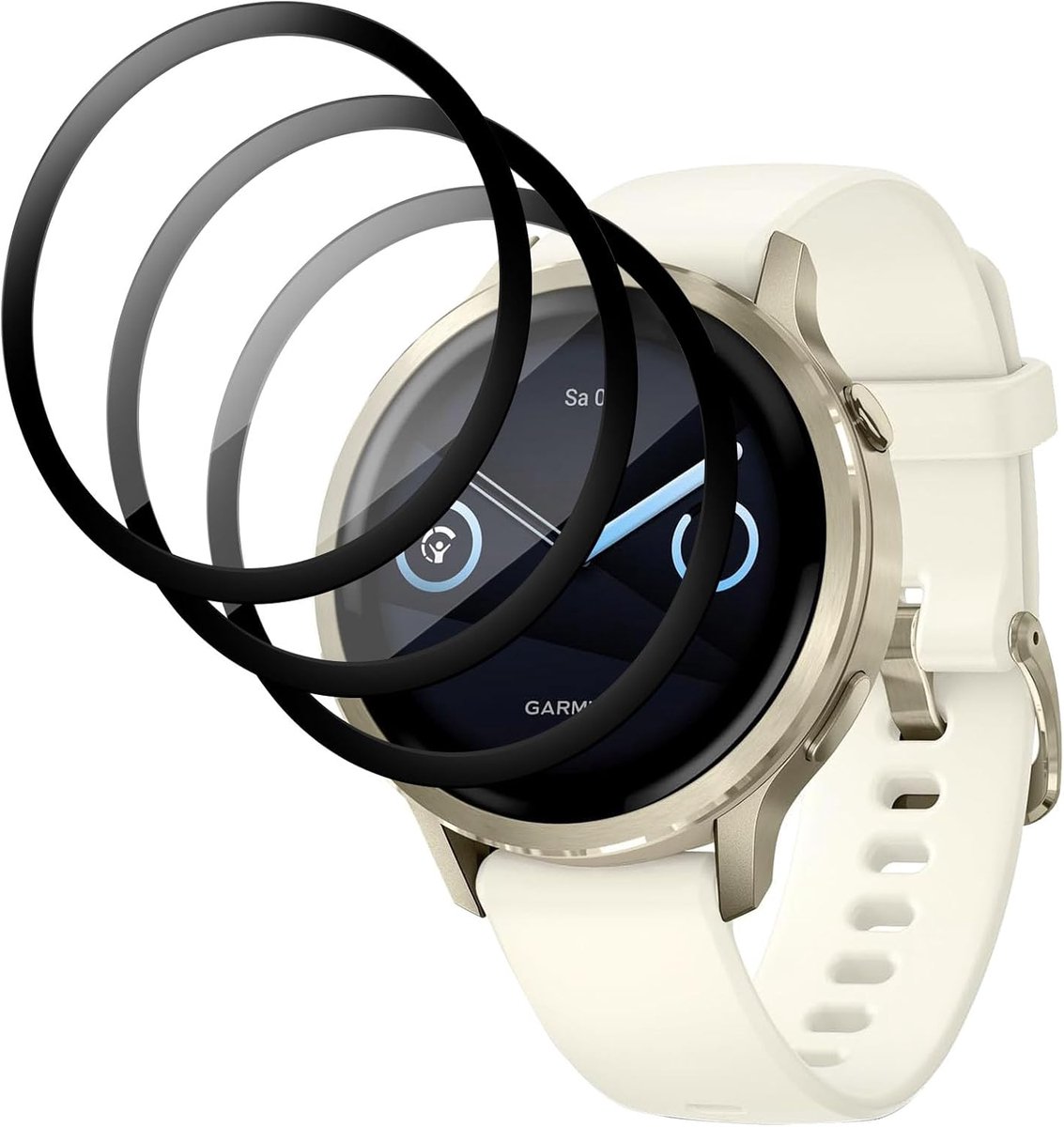 Schermbeschermers Glas - Display Folie - Smartwatch Bescherming - Krasbestendig HD - 41 mm