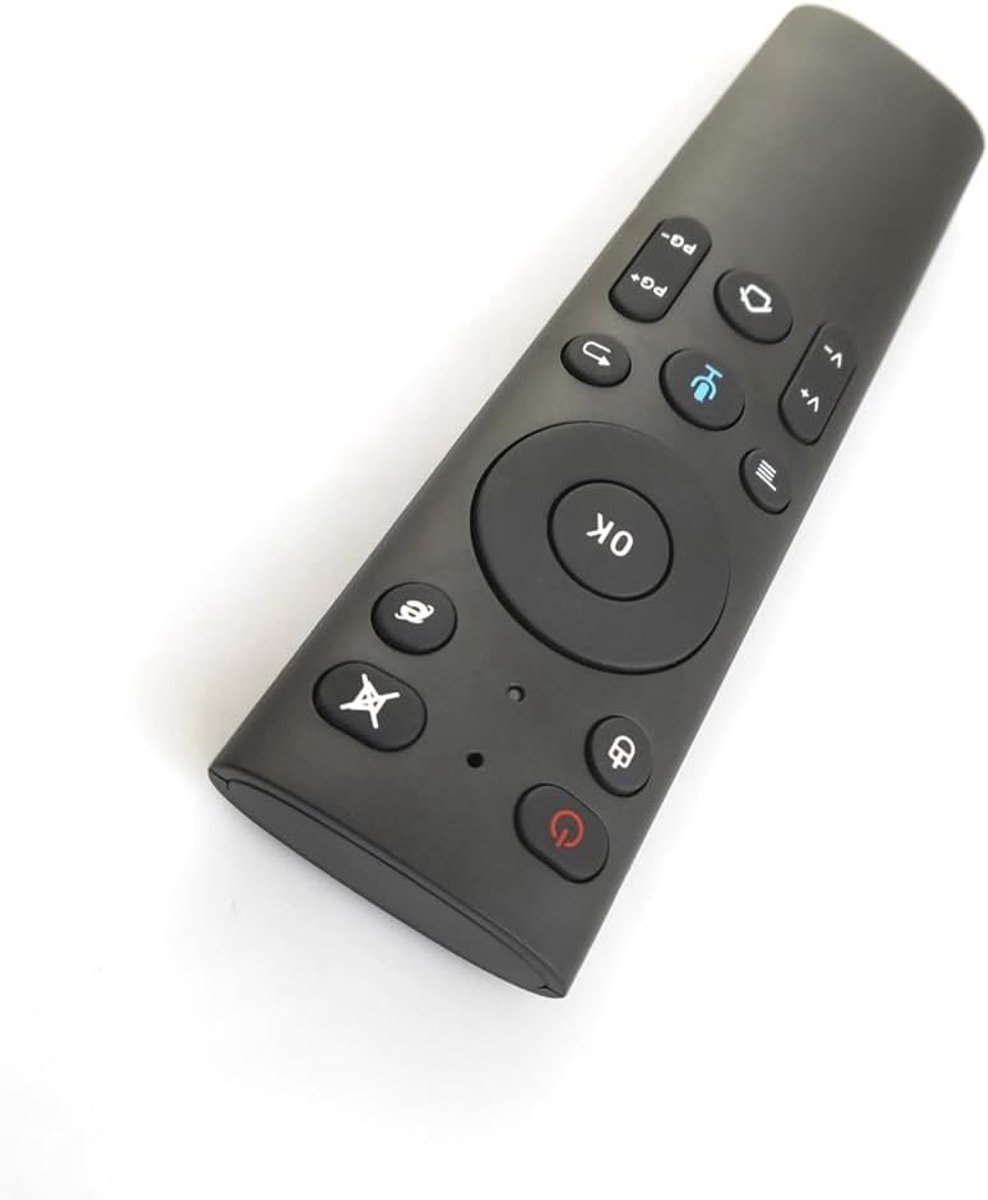 Air Mouse - Smart TV Controller - Streamen Navigeren - Draadloze 2.4G Connectie - 15 Meter Bereik - Zwart