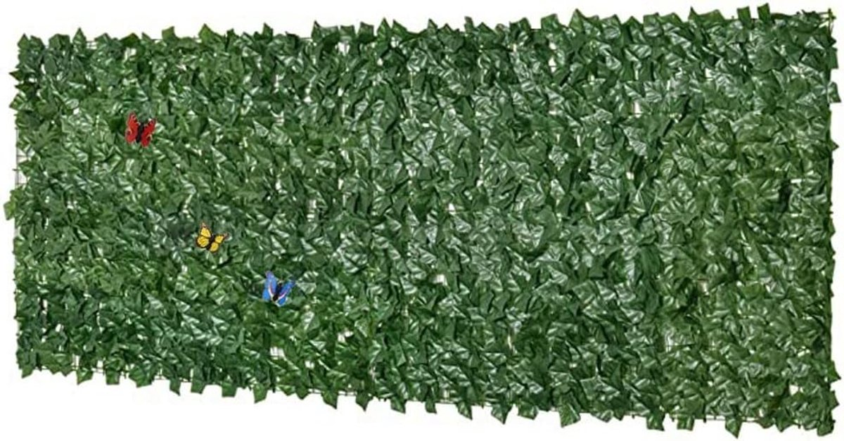 Kunsthaag Op Rol - Kunstmatige Omheining - Tuin Decoratie - Onderhoudsvrij Blad - 2x1 Mete