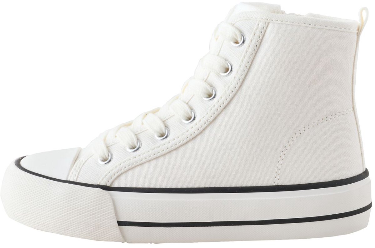 Next - Meisjes - Hoge vetersneakers - Wit