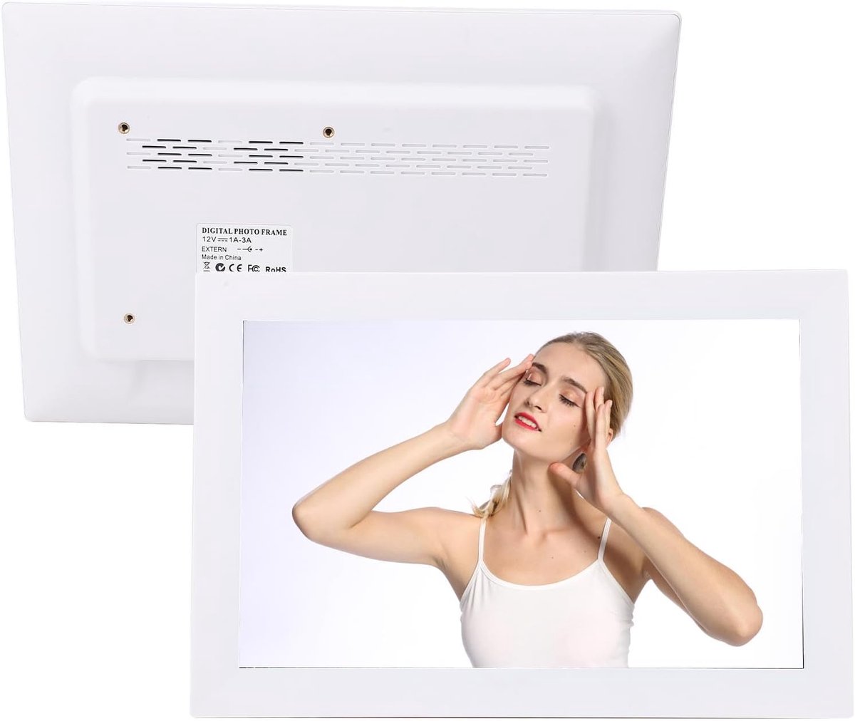 Digitale Fotolijst - Smart Display - Foto's Delen - 13.3 Inch Touchscreen - 36 x 33 cm