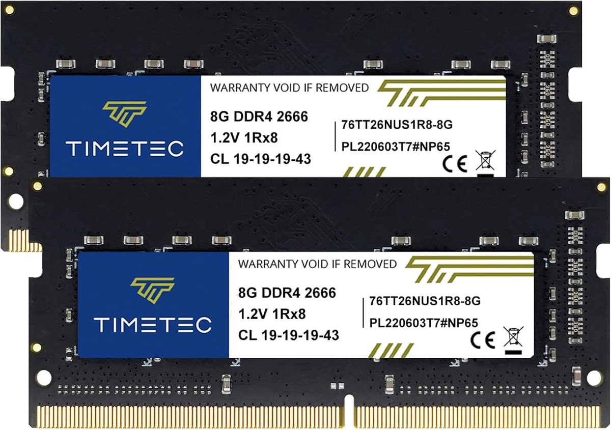 Geheugen Module - RAM Uitbreiding - Laptop Prestaties - DDR4 Technologie - 16 GB Kit