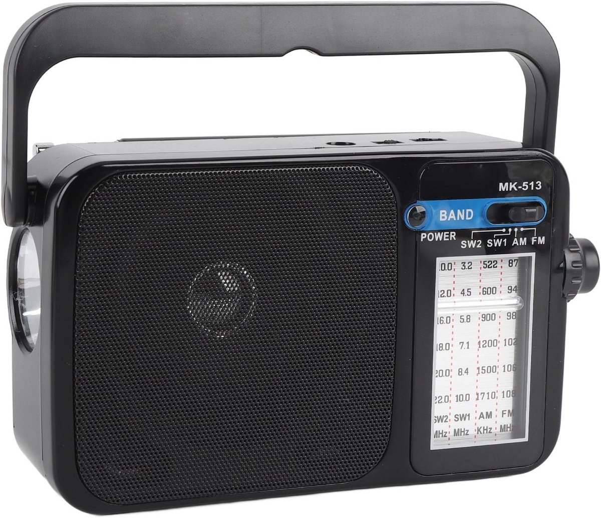Draagbare Radio - AM FM SW - Buiten Activiteiten - Lange Telescopische Antenne - Compact Lichtgewicht