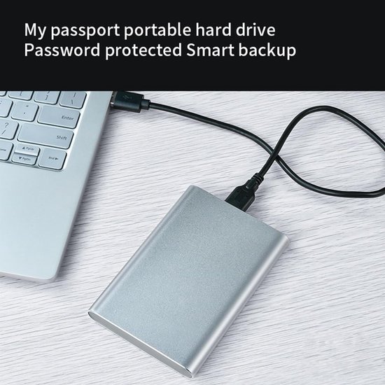 Externe Harde Schijf - Mobiele Opslag - Data Back-up - Hoge Snelheid USB 3.0 - 25 Inch - Zwart — afbeelding 3