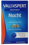 Valdispert Nacht 40 dragées met valeriaan en passiebloem voor natuurlijke nachtrust.