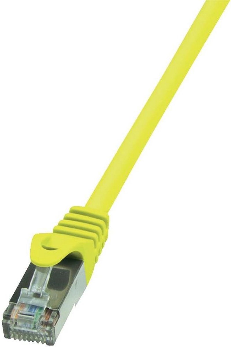 CAT5e Netwerkkabel 3 Meter Geel SF/UTP Patchkabel