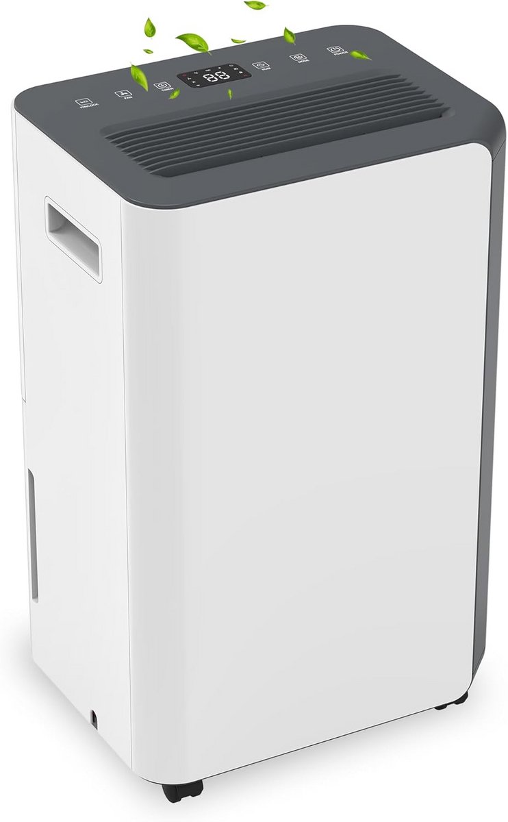 Krachtige Luchtontvochtiger 16L - Vochtvreter voor Woonkamer, Slaapkamer & Badkamer - Stil & Energiezuinig