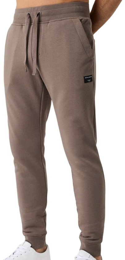 baleaf Fleece gevoerde joggingbroek voor heren, waterbestendige trainingsbroek met ritszak, thermisch hardlopen, joggen, Zwart, XL
