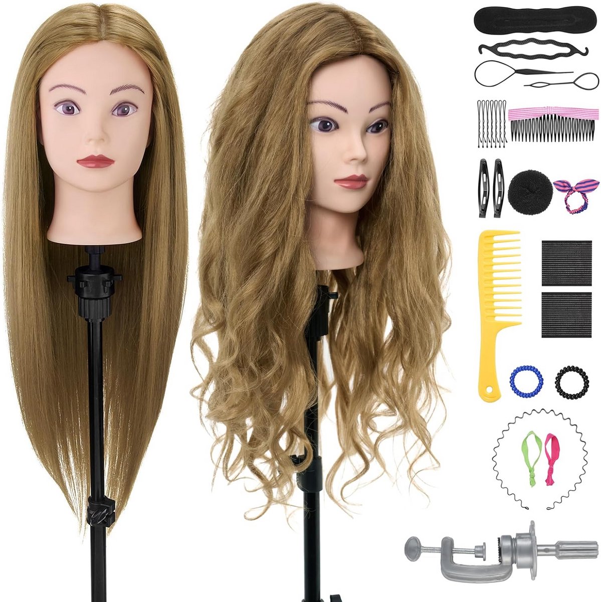 Kaphoofd voor Meisjes - Make up Koffer Essentials - Kappers Hoofd - Training