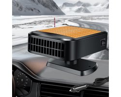 Auto Verwarming Ventilator - Auto Kachel 12 Volt - Heater - Ontdooier - 360 Graden Rotatie - Ruit