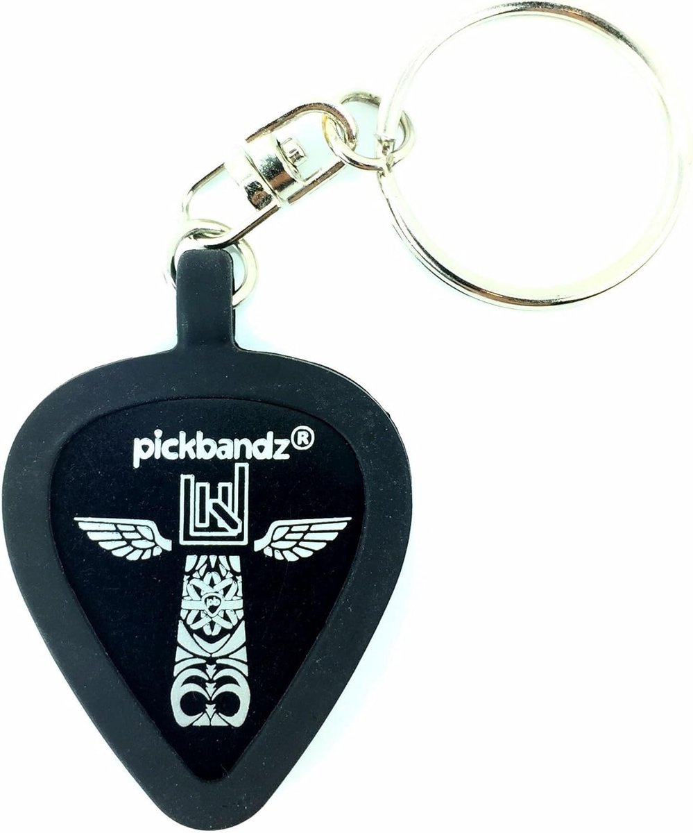 Plectrum Houder Sleutelhanger en Armband - Veilige Opslag voor Gitaar Plectrums