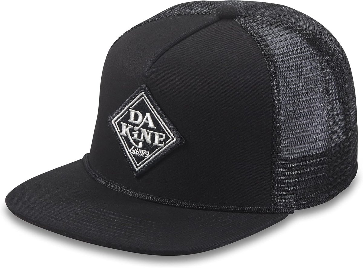Heren Trucker Cap met Tropisch Print en Mesh Achterkant