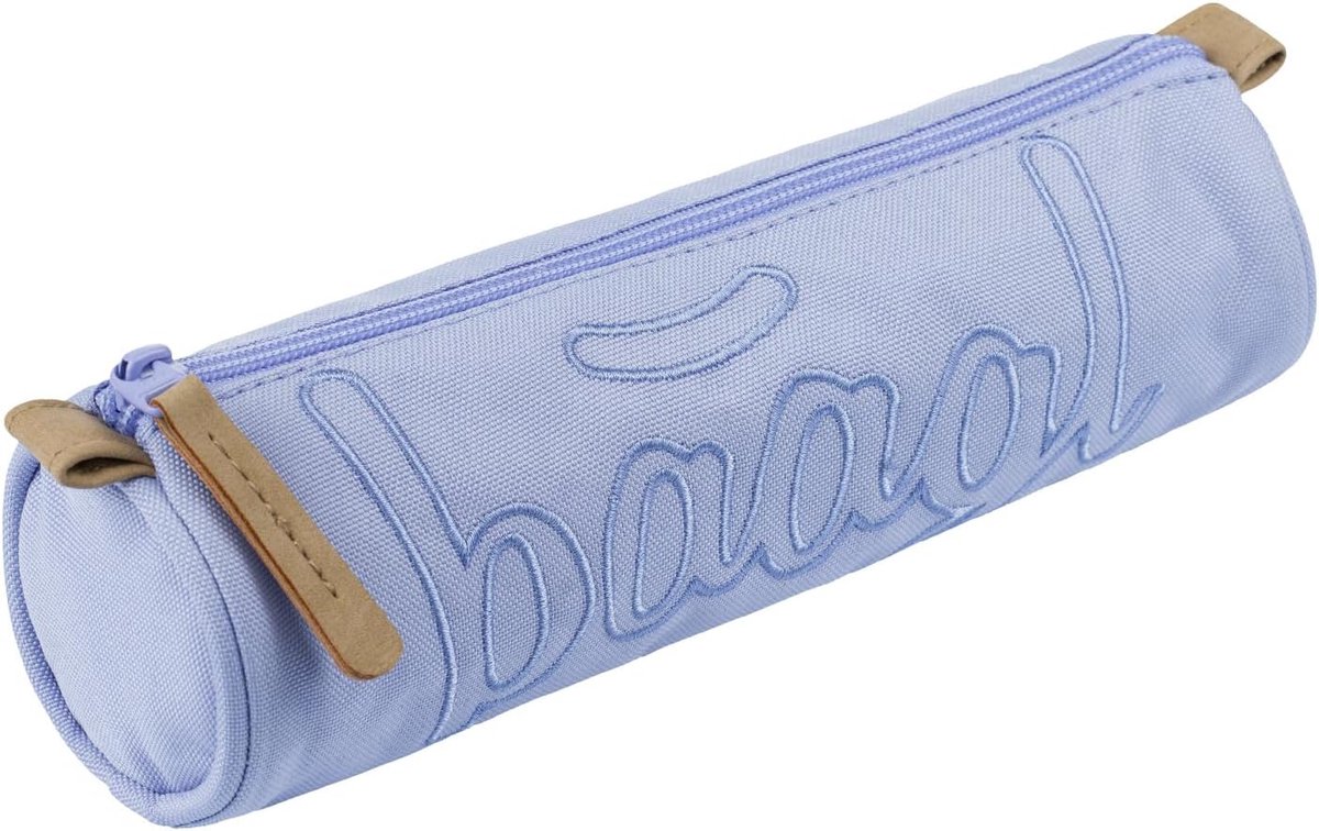 Rond Pennenetui Lila - Etui voor Schoolspullen en Schrijfwaren
