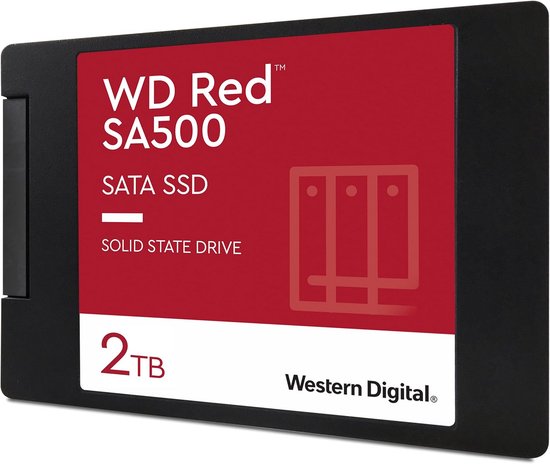 Interne SSD - Opslagstation - NAS Caching - 24/7 Gebruik - 25 inch - Rood van Merkloos — afbeelding 5