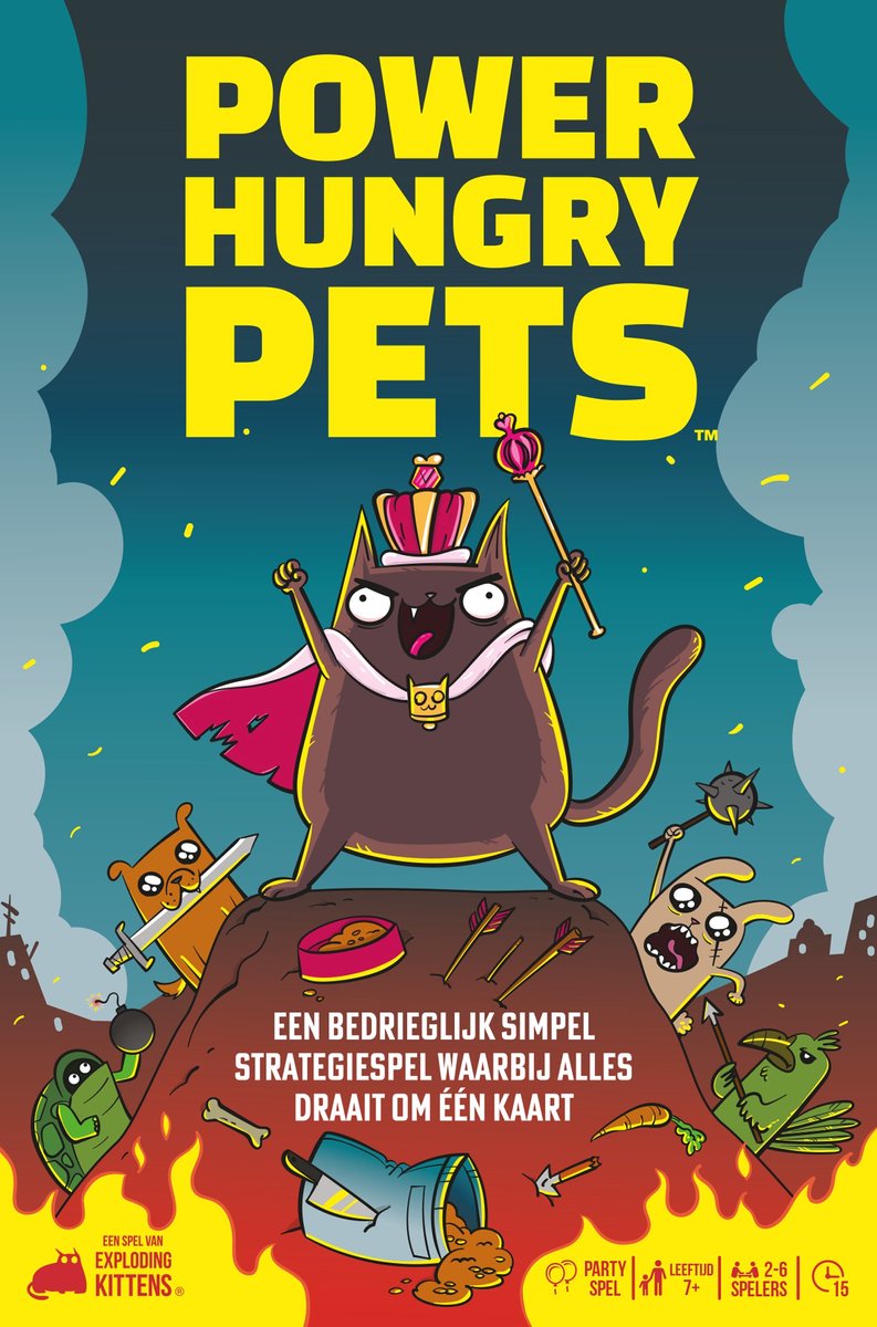 Power Hungry Pets - Nederlandstalig Kaartspel - Partyspel — afbeelding 5