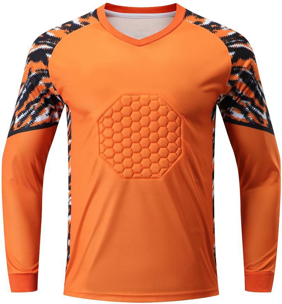 Gewatteerd Keepersshirt Voetbal Kinderen en Volwassenen - Trainingsshirt met Sponsbescherming