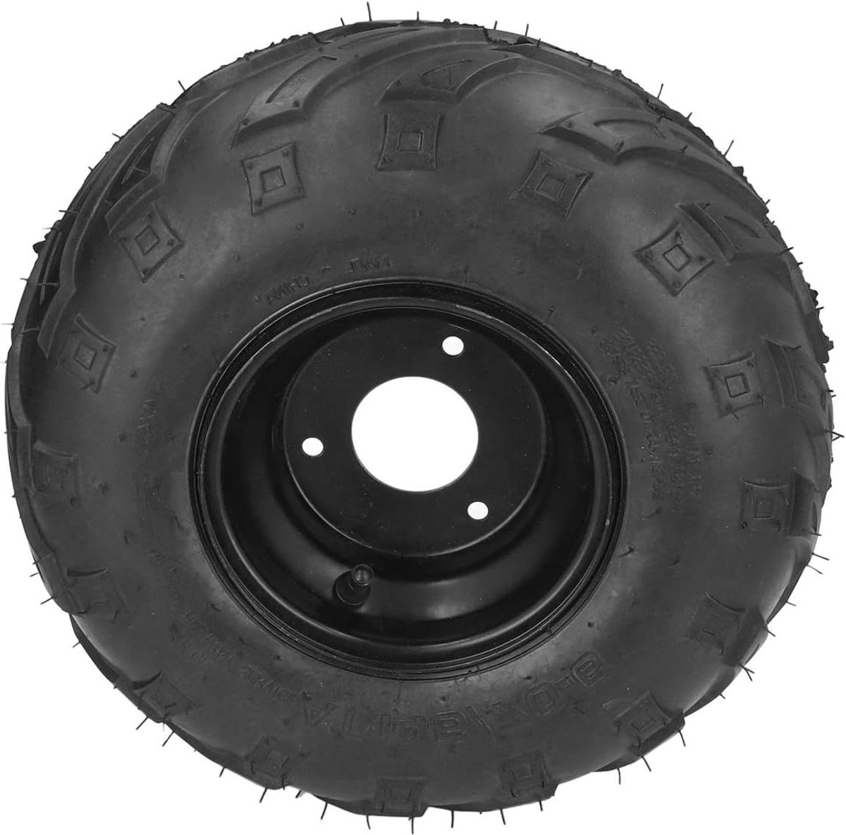 Tubeless band 6 inch velg 145/70-6 sportbanden voor Go Kart UTV quad - Universeel - Rubber en staallegering - Raceband - Mini fietsband - Antislippatroon