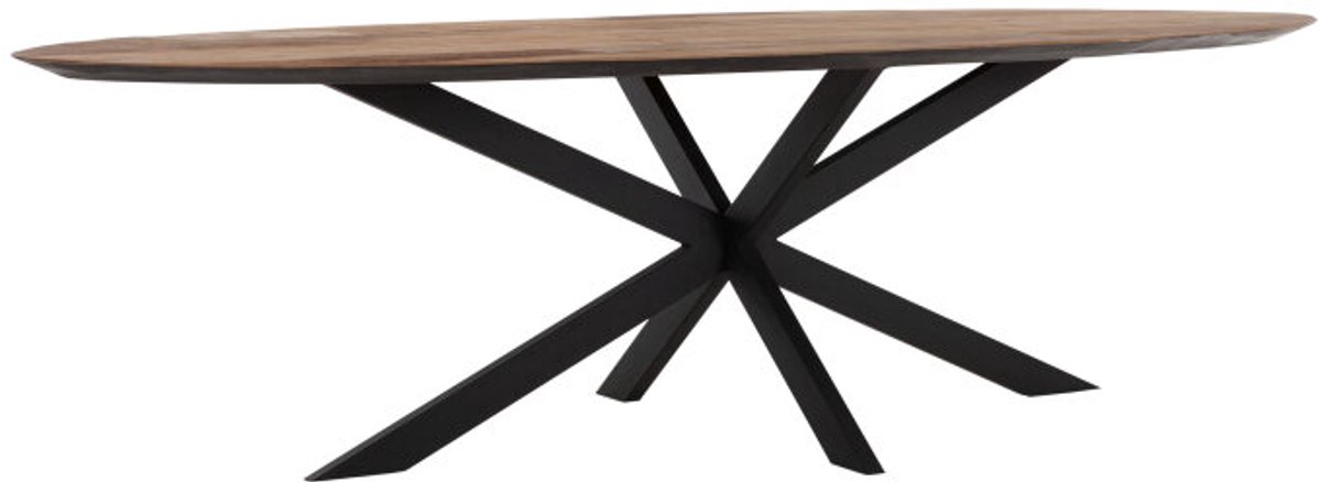 Eettafel Clermont ovaal - 240x120cm - naturel