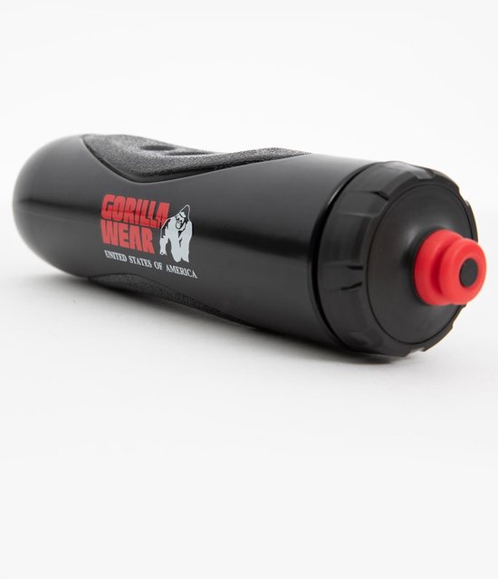 Gorilla Wear Grip Sport Bidon - 750 ml - Zwart van Gorilla Wear — afbeelding 3