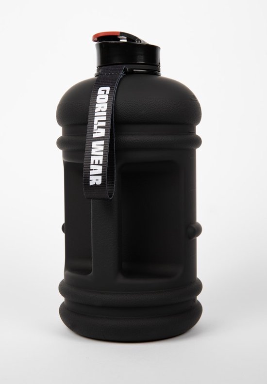 Gorilla Wear Water Jug - 2,2 l - Zwart - Sportfles - Drinkfles - Waterfles - Bidon - Vrij van BPA en DEHP van Gorilla Wear — afbeelding 4