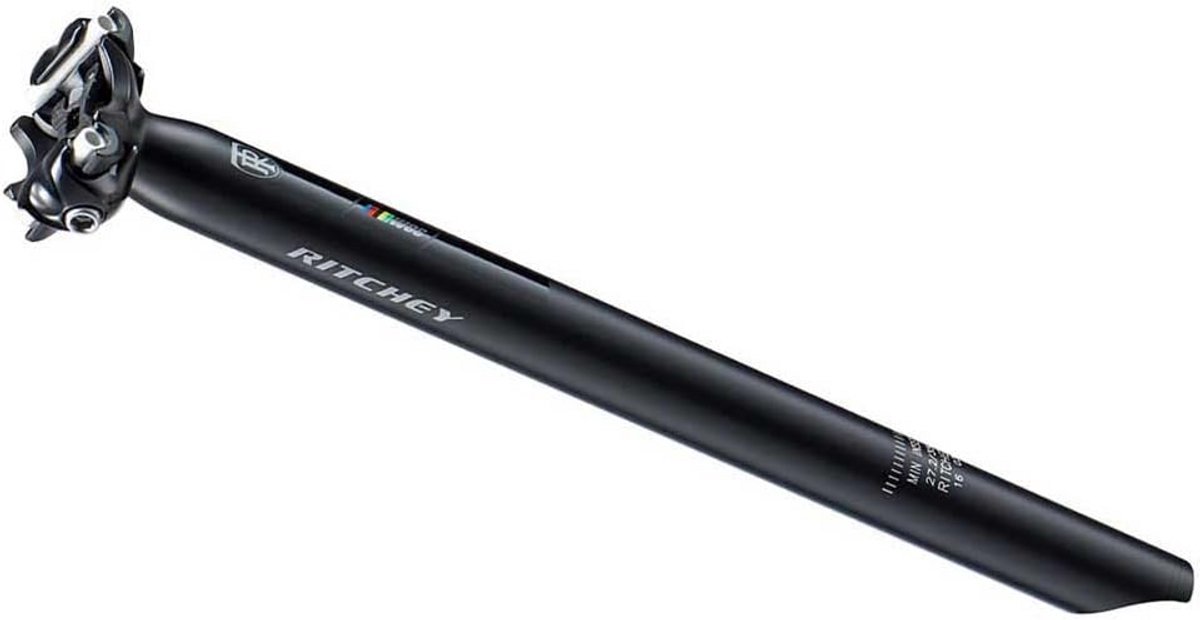 Lichte Aluminium Zadelpen Fiets 31.6mm x 400mm met 1 Bout Bevestiging