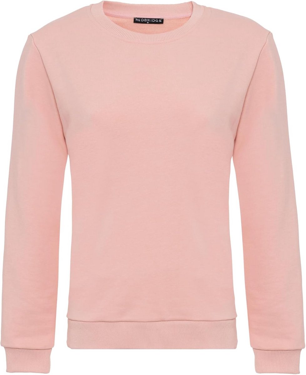 Dames Sweatshirt Basic Ronde Hals Comfortabel Katoen Mix Losse Pasvorm