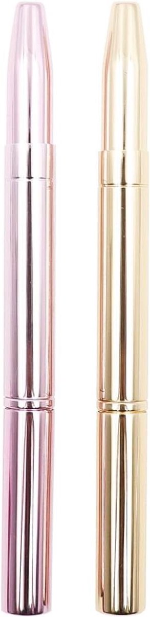 Intrekbare lippenborstel voor exfoliatie en reiniging van de neus - 2 stuks