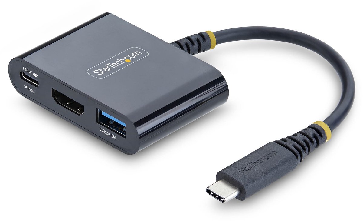 StarTech.com USB-C naar HDMI Multiport Adapter met 140W PD Charging