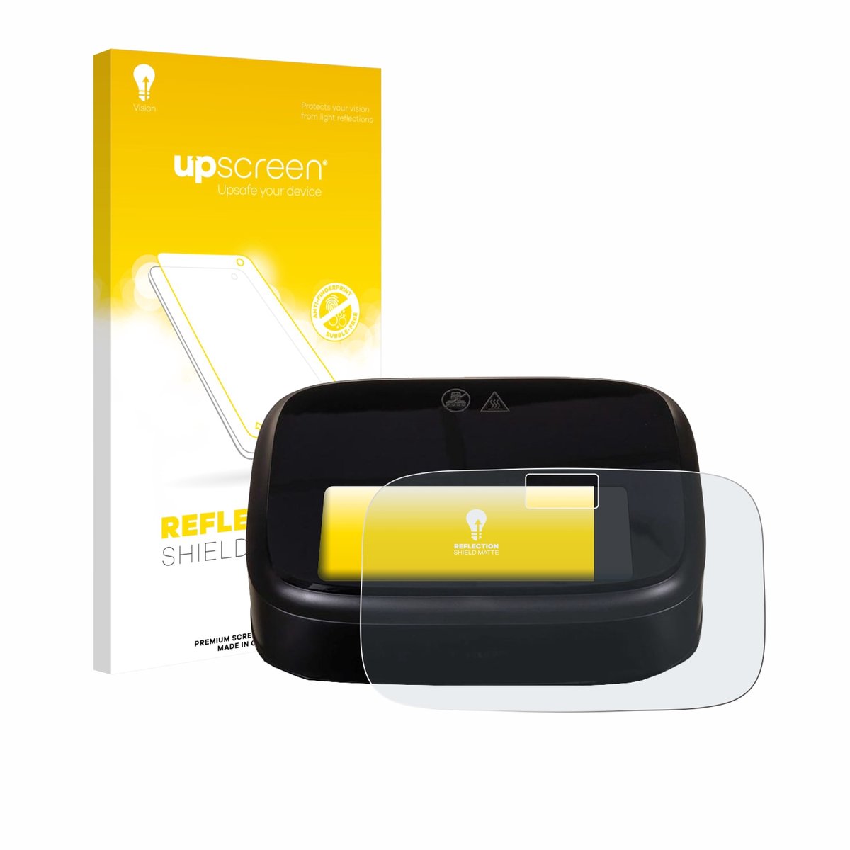 upscreen - Screenprotector voor Philips Airfryer 1000 Series - Folie Beschermfolie anti glare matte