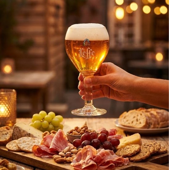 Lot Verres Bière Lot De 6 - Design Tulipe élégant Pour Déguster Comme Un Pro Verres à Bière Leffe