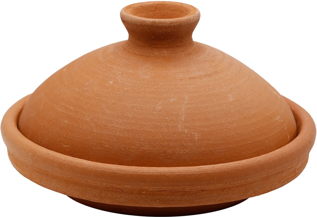 Tajine – 30 cm – klei stoofpot – marokkaans tagine – voor 3-4 personen