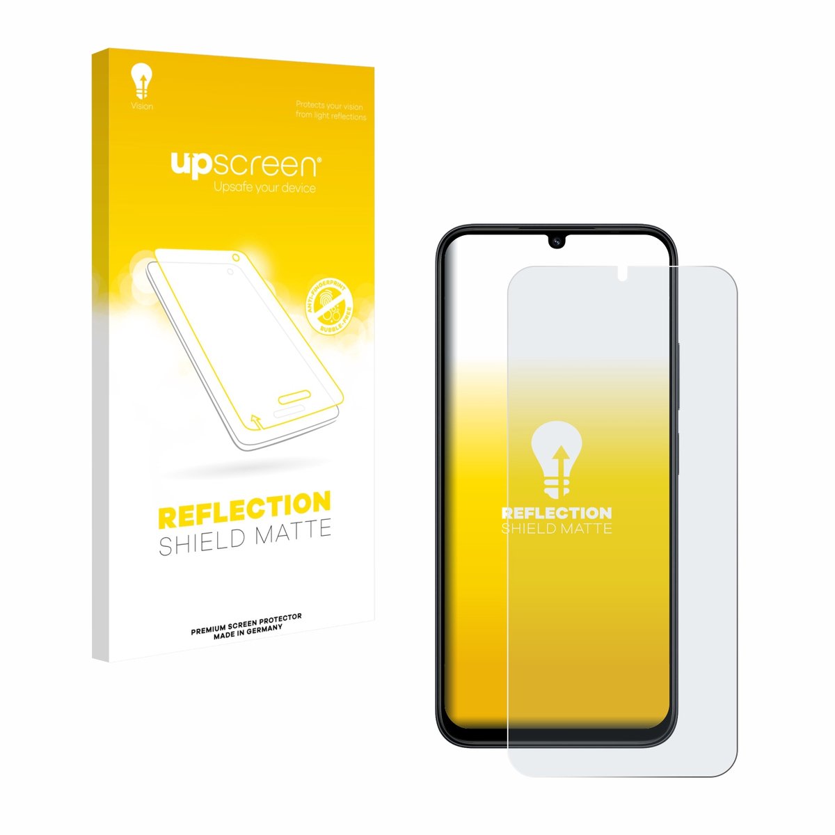 upscreen - Screenprotector voor Xiaomi Redmi 15C - Folie Beschermfolie anti glare matte