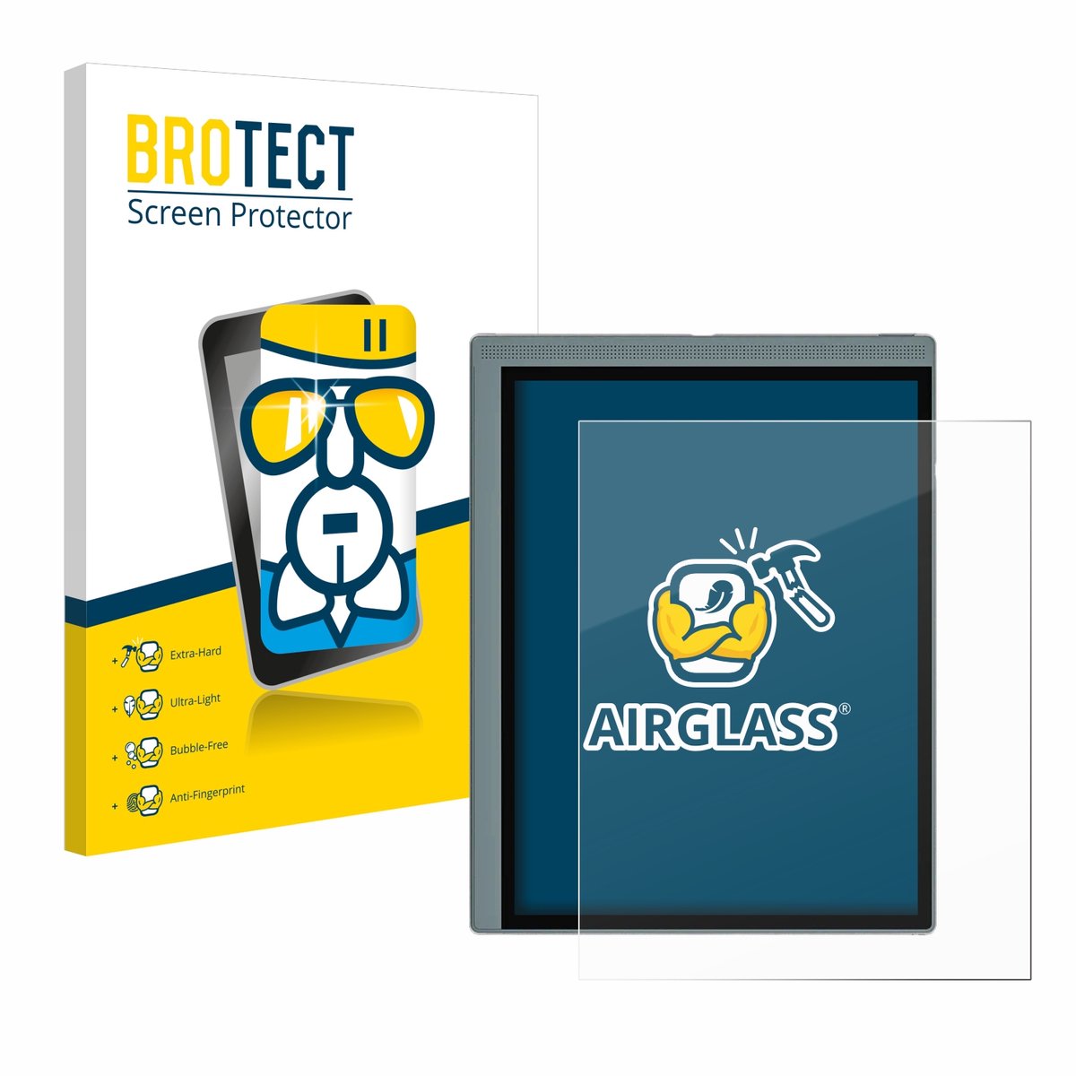 Screenprotector voor Bigme B1051C Beschermglas transparant