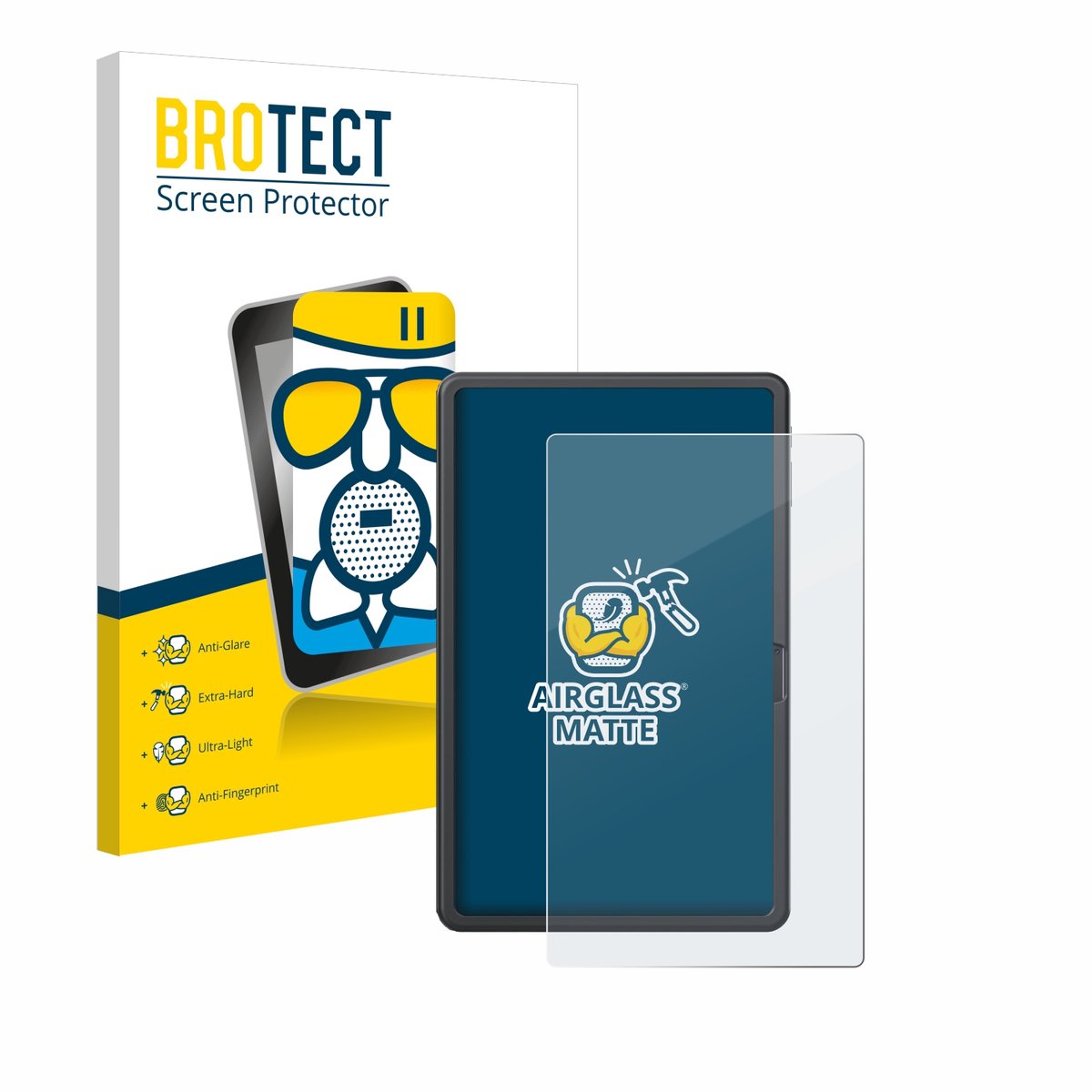 BROTECT - Screenprotector voor SGIN T12S 11.97" - Folie Beschermfolie Beschermglas matte